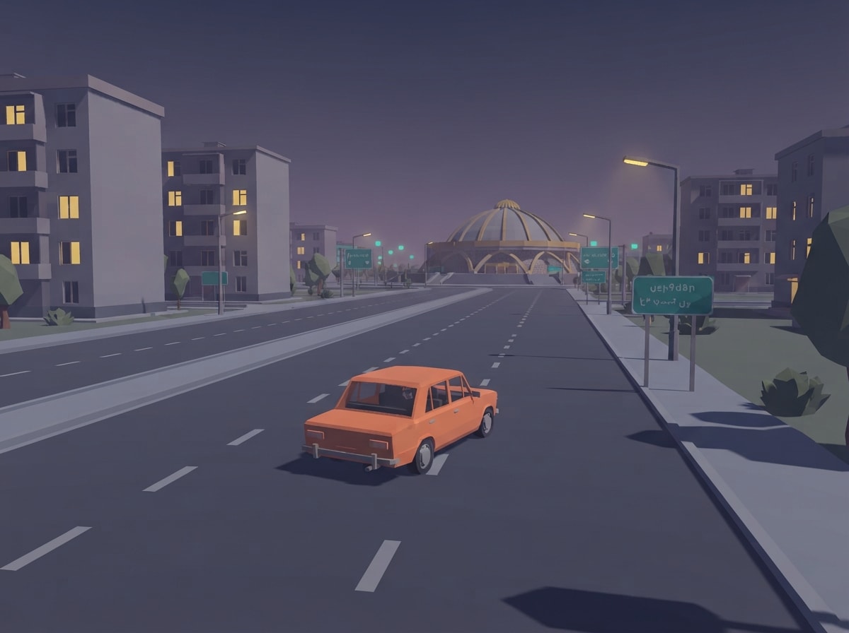 Chunky low-poly