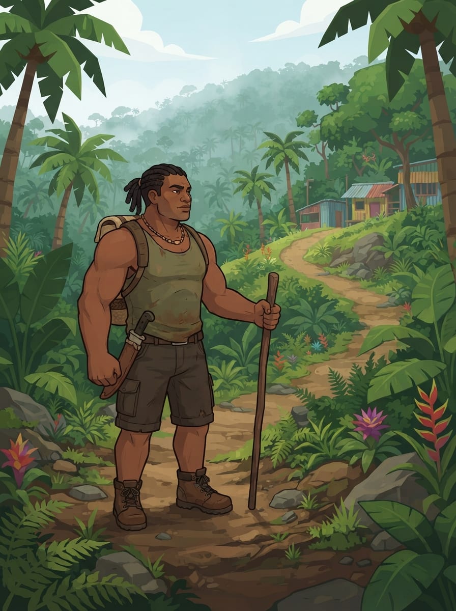 A strong hero