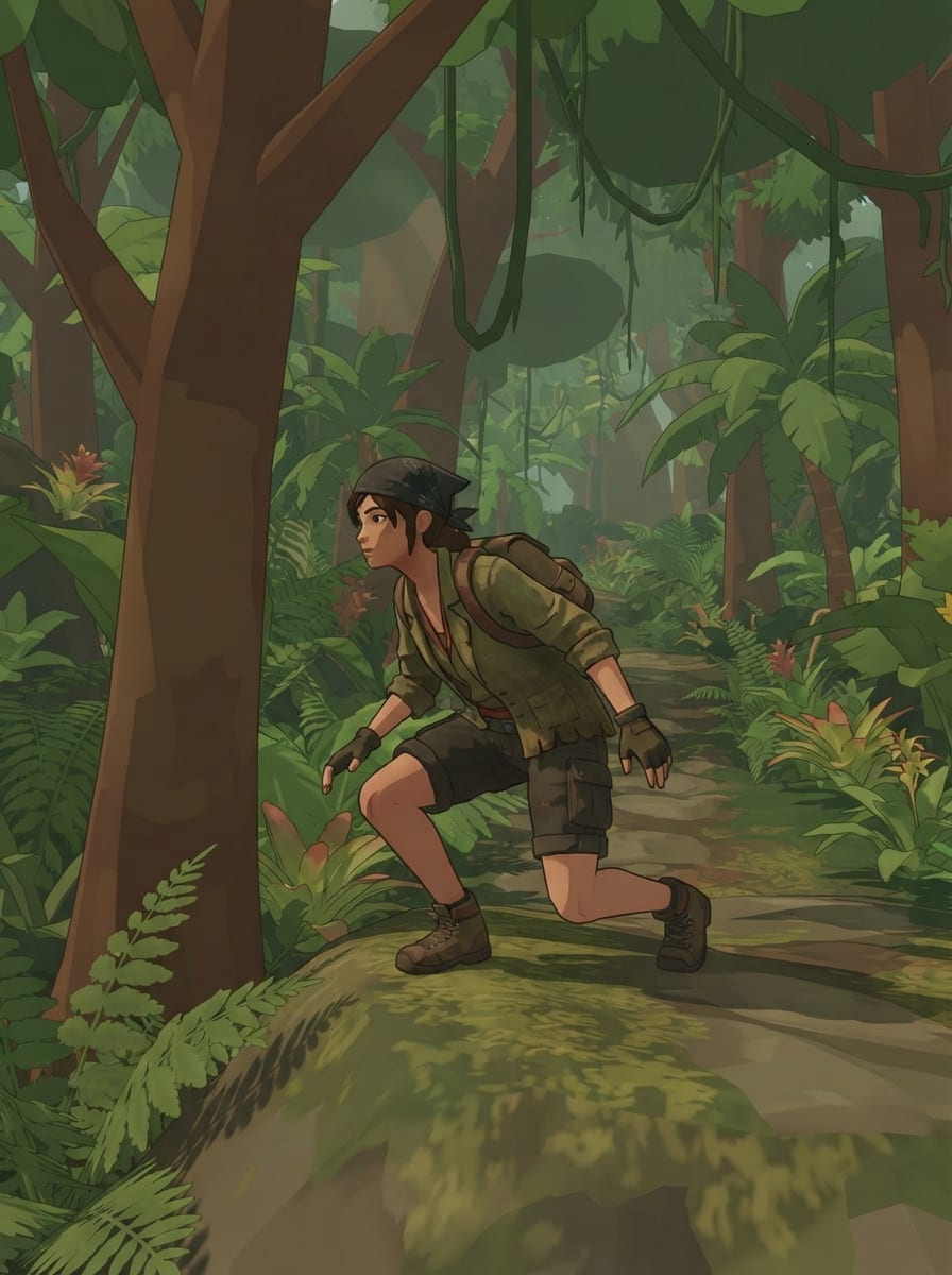 A sneaky hero