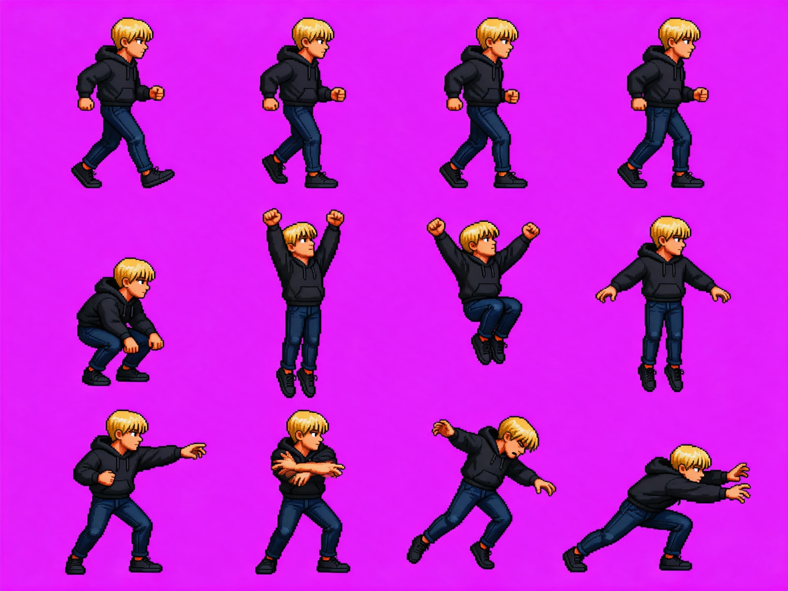 Brian Animation Sheet 4x3