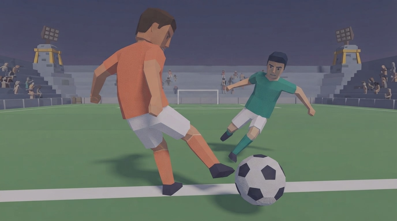 Jugar fútbol