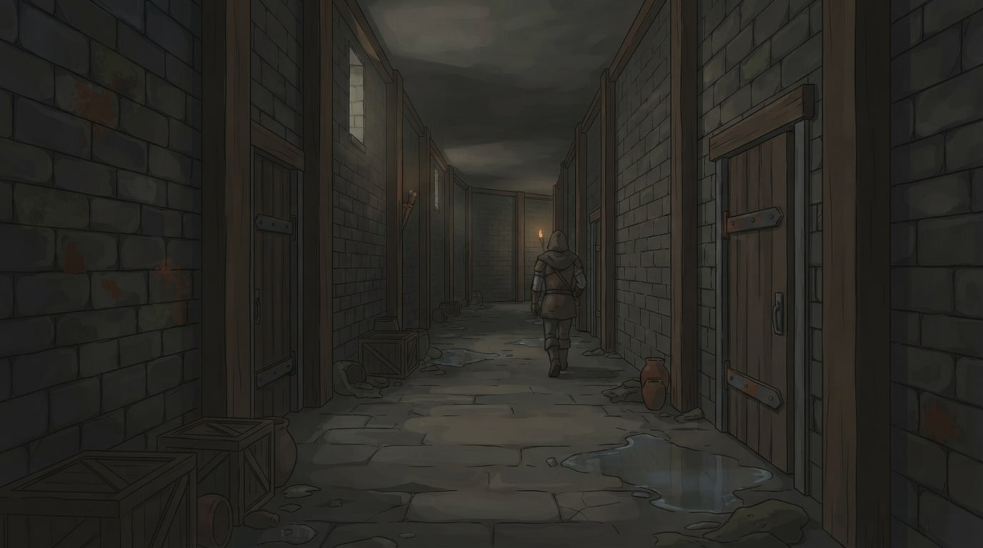 Tight dark halls