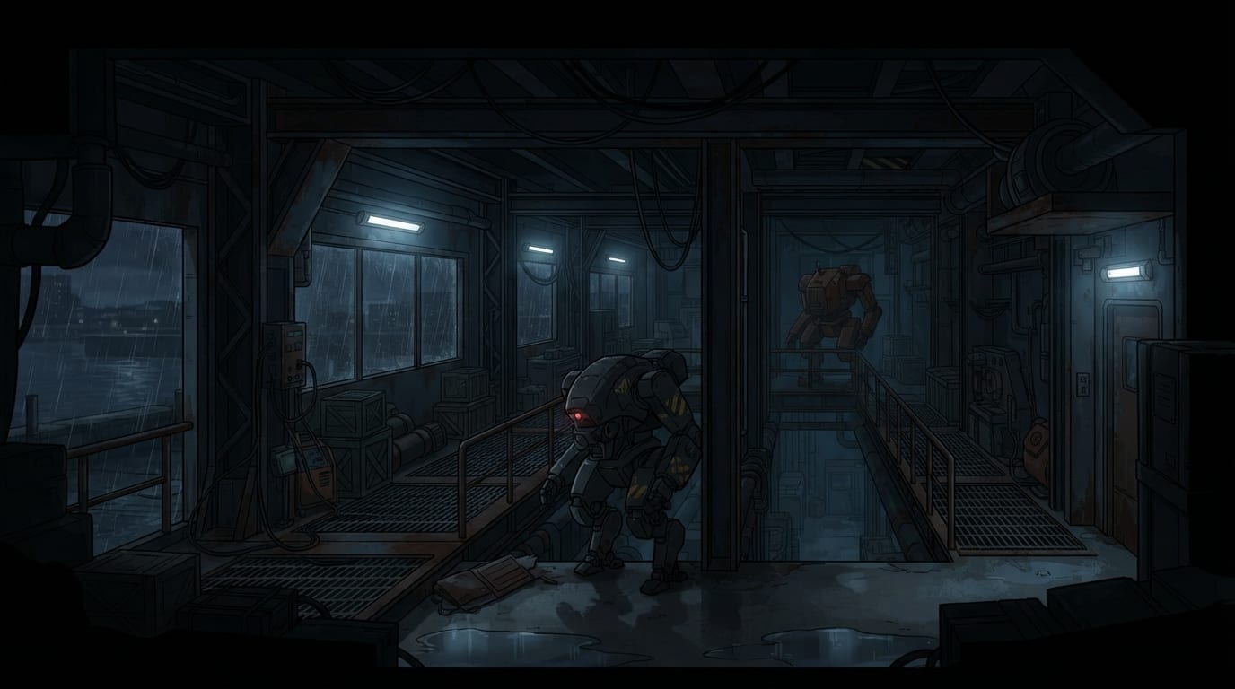 Tight dark halls