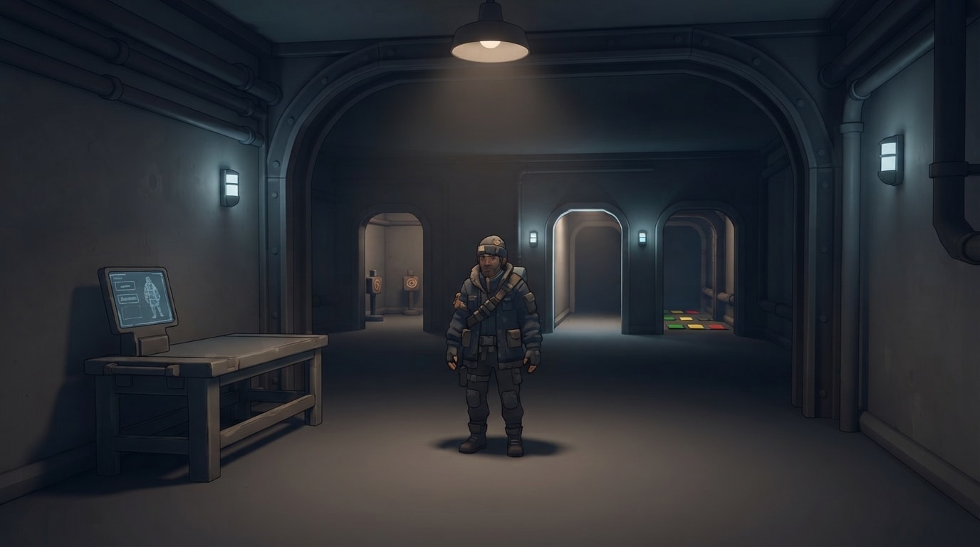Tight dark halls