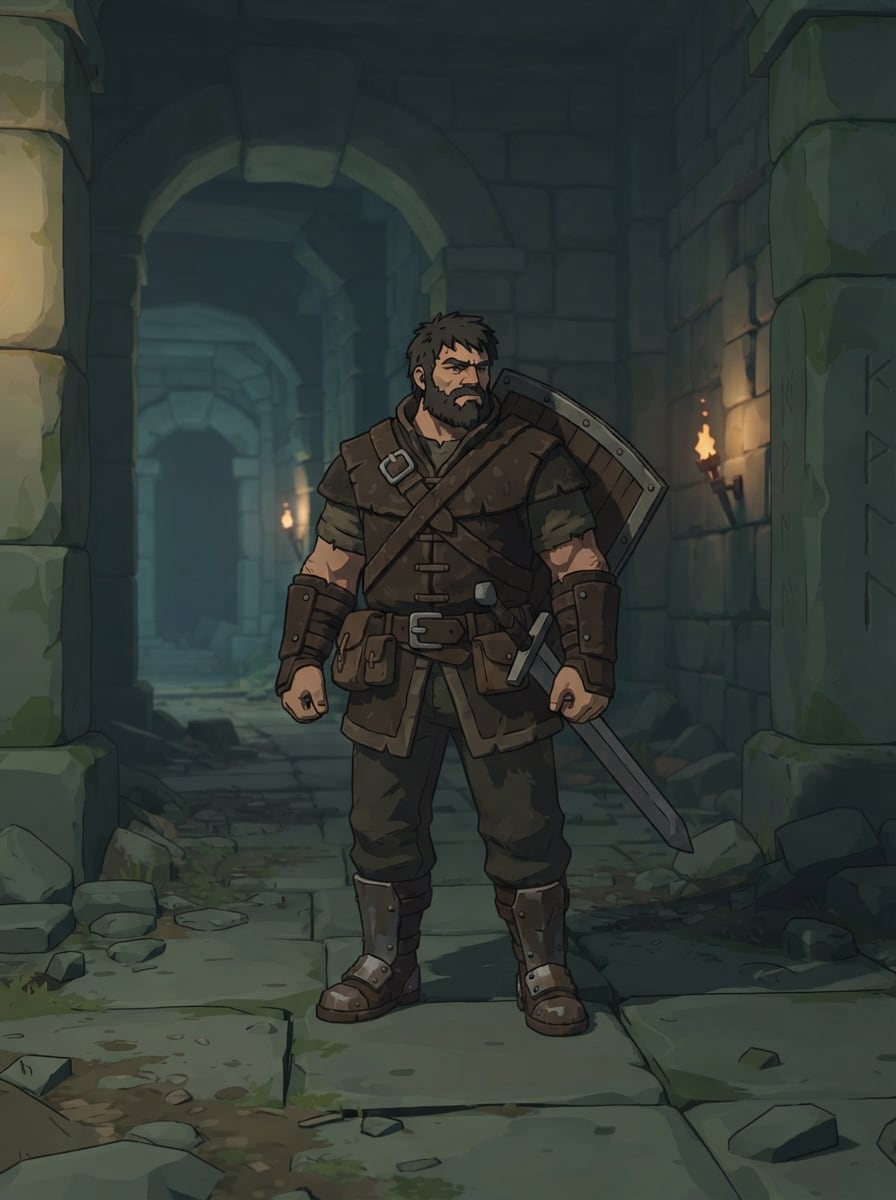 A strong hero