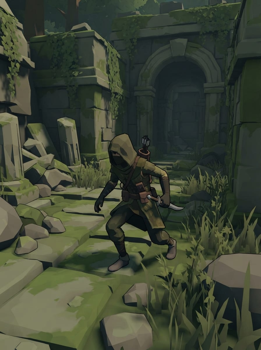 A sneaky hero