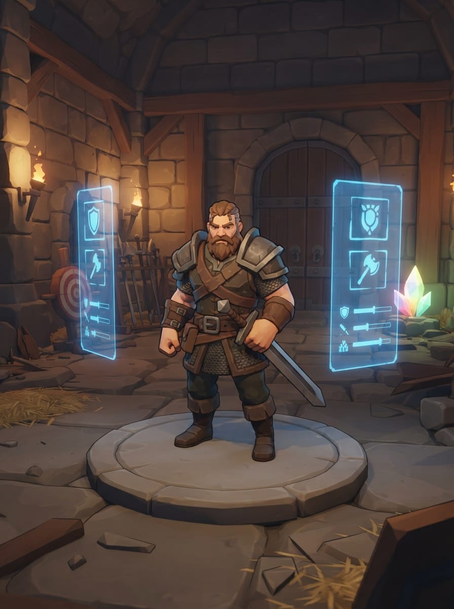 A strong hero