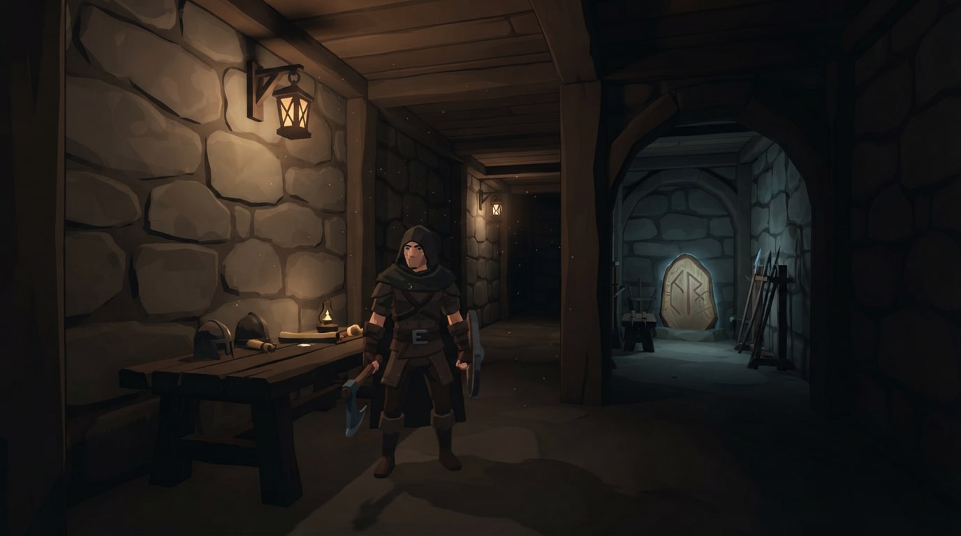 Tight dark halls