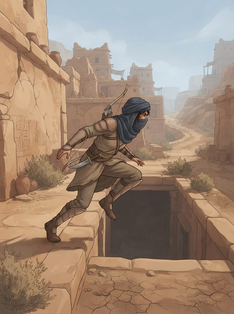 A sneaky hero