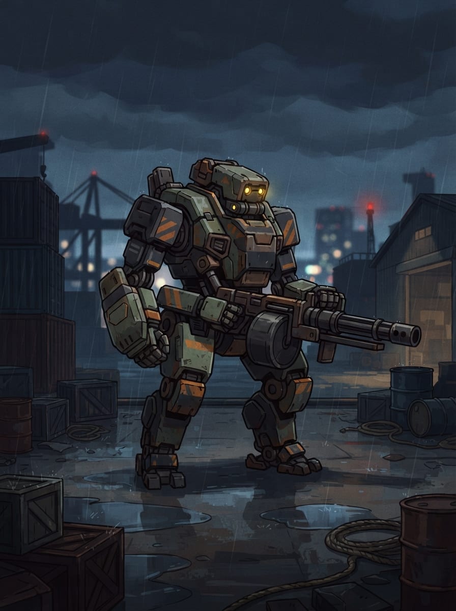 A strong hero