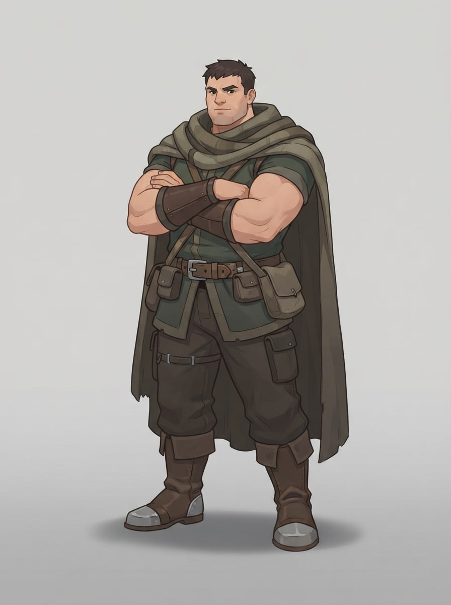 A strong hero