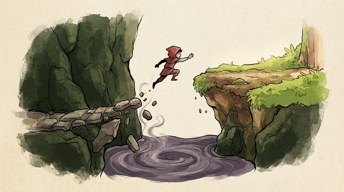 Escape just in time