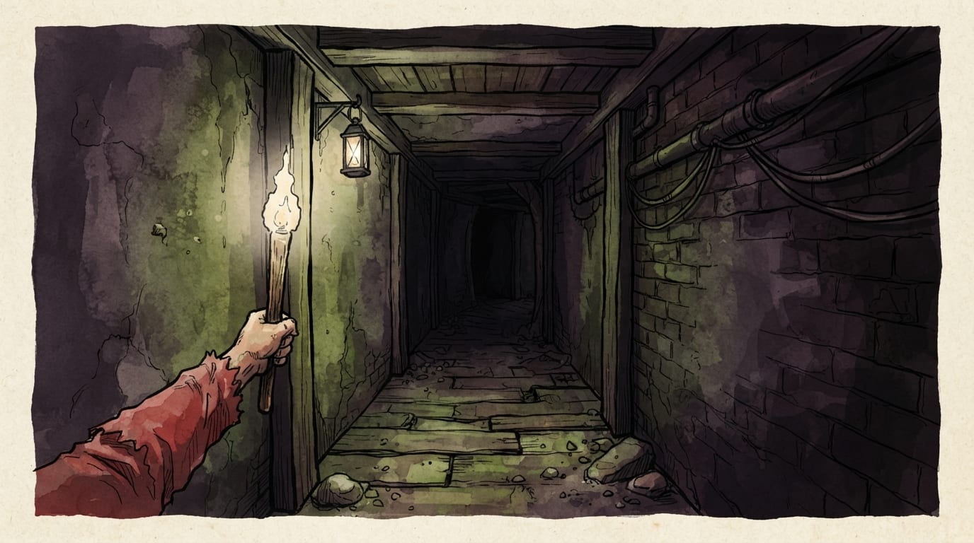 Tight dark halls