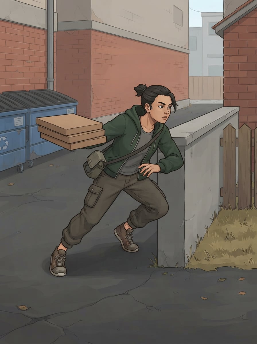 A sneaky hero