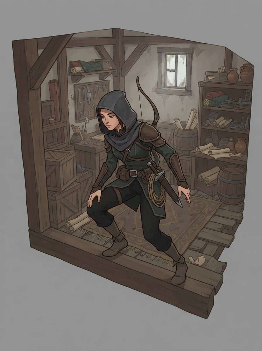 A sneaky hero