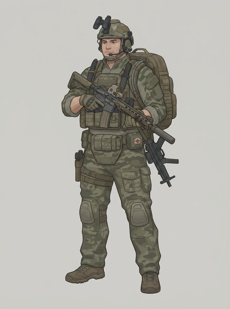 A strong hero