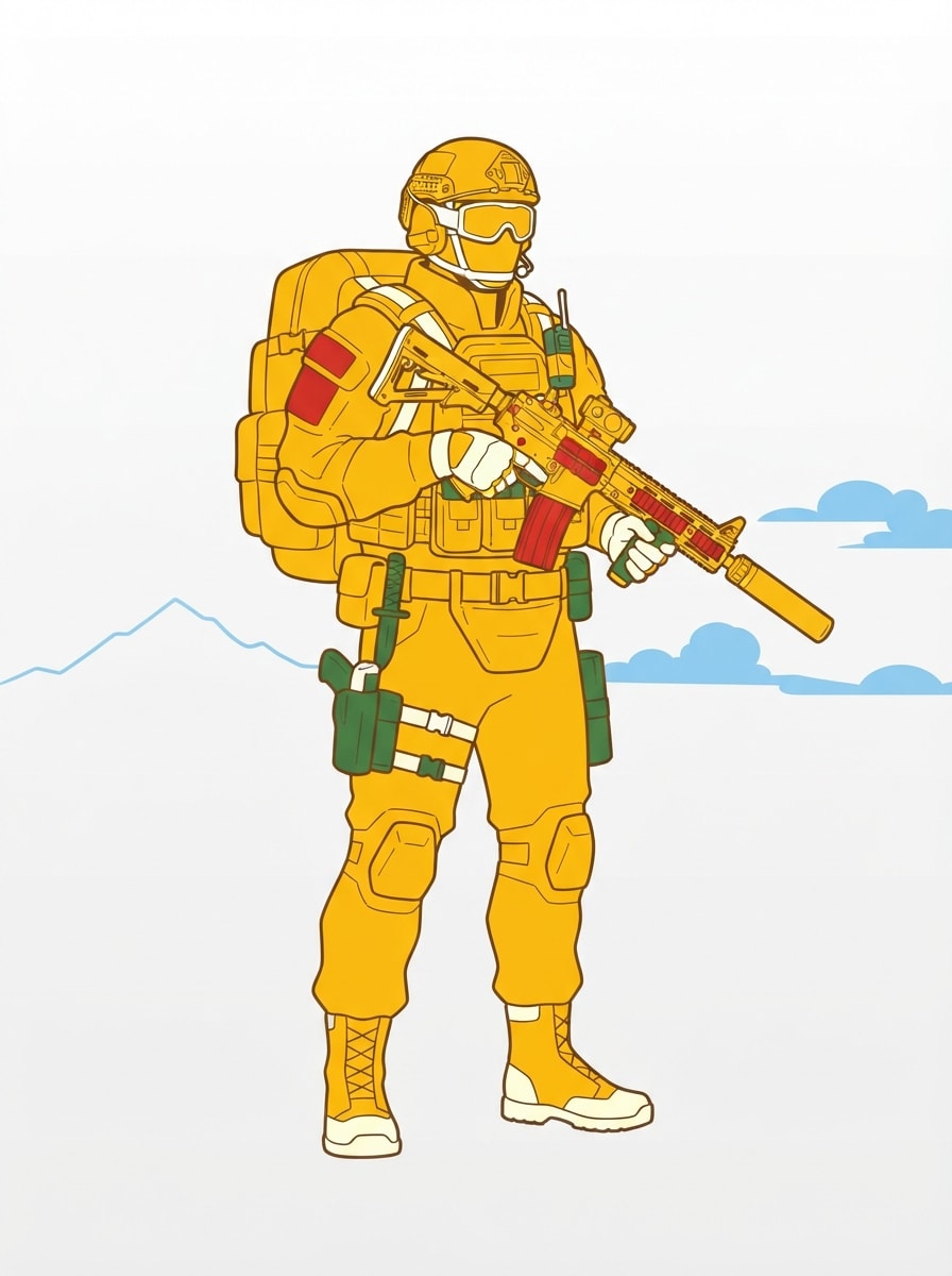 A strong hero