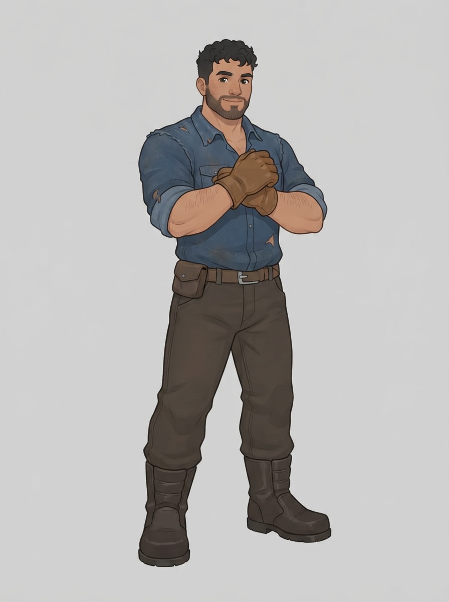 A strong hero