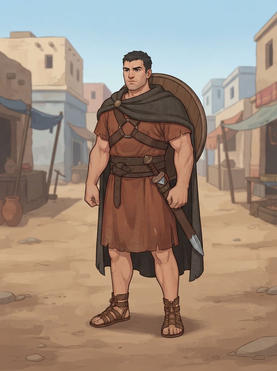A strong hero