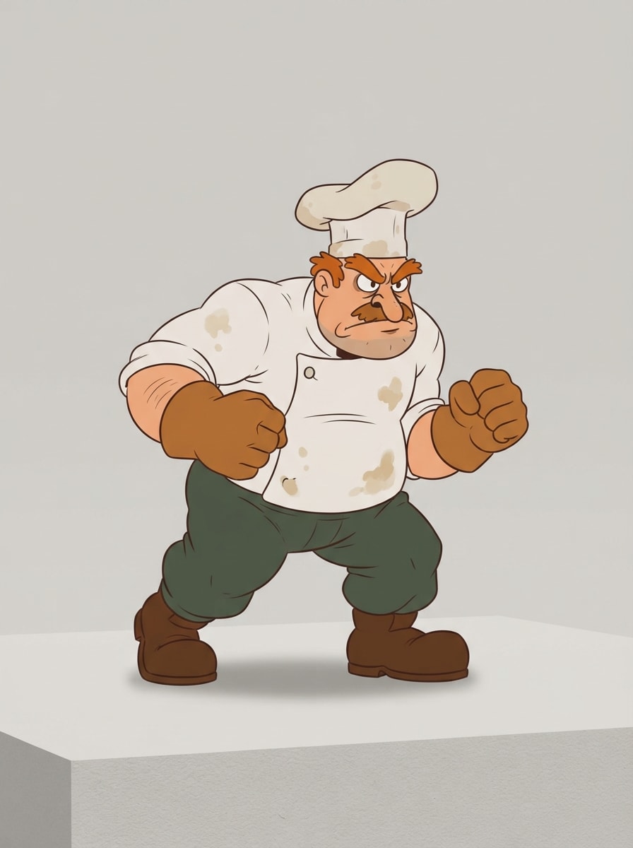 A strong hero