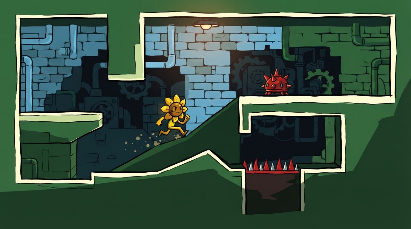 Tight dark halls