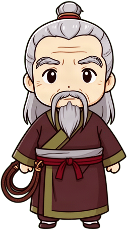 Elderly Chinese Martial Arts Master