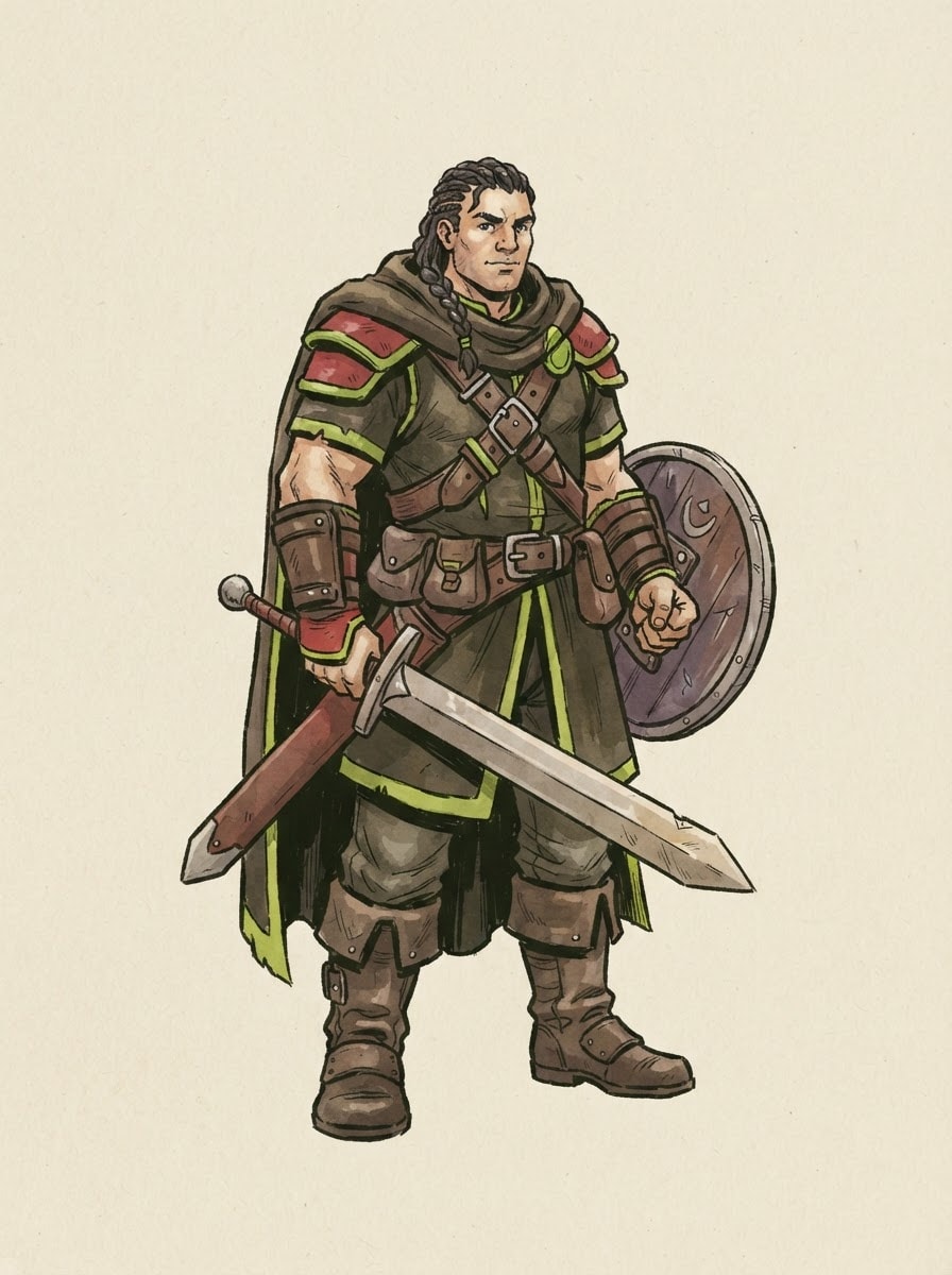 A strong hero