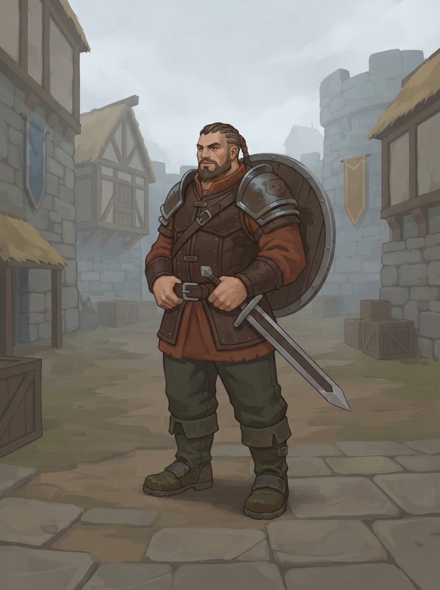 A strong hero
