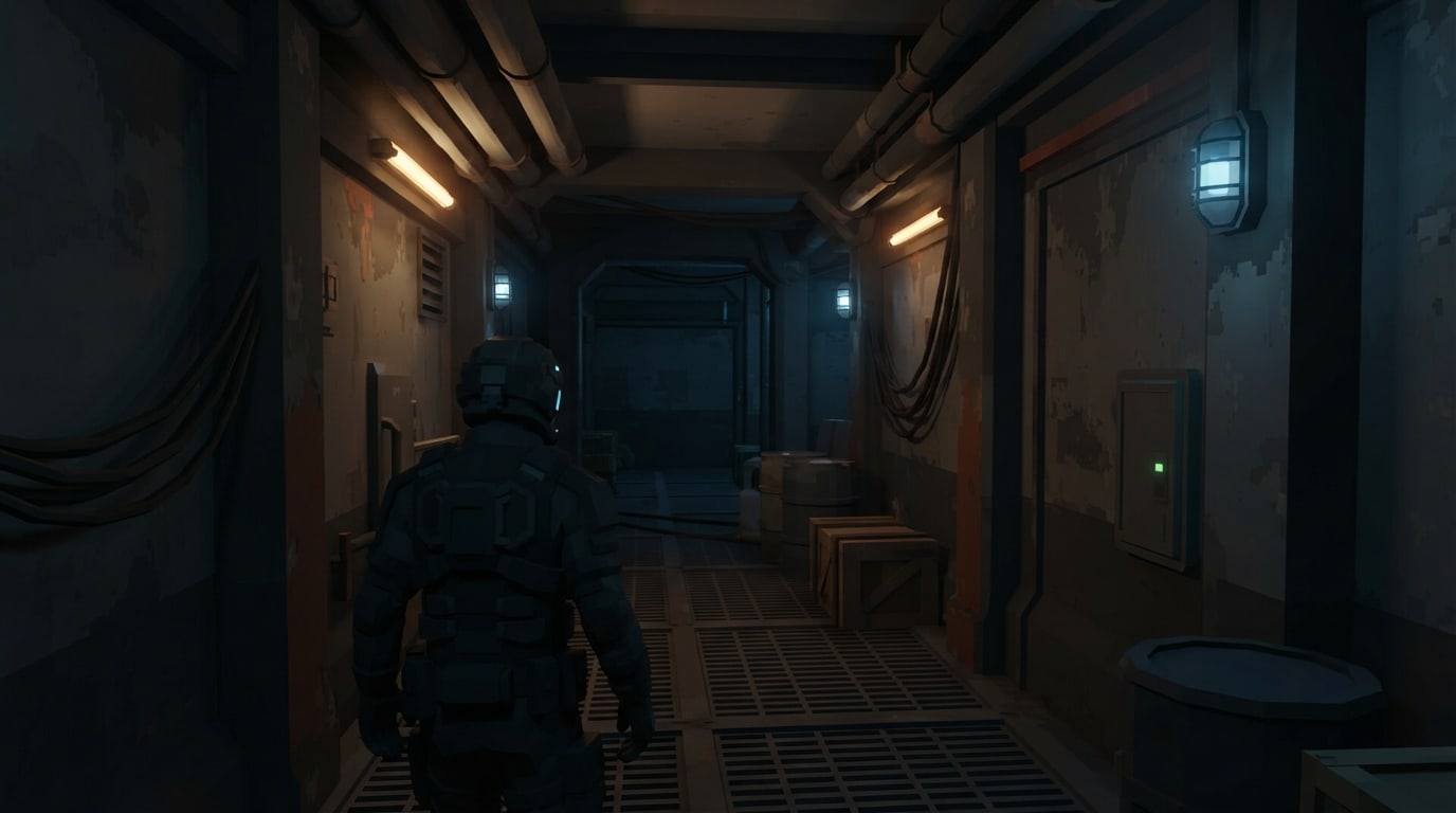 Tight dark halls