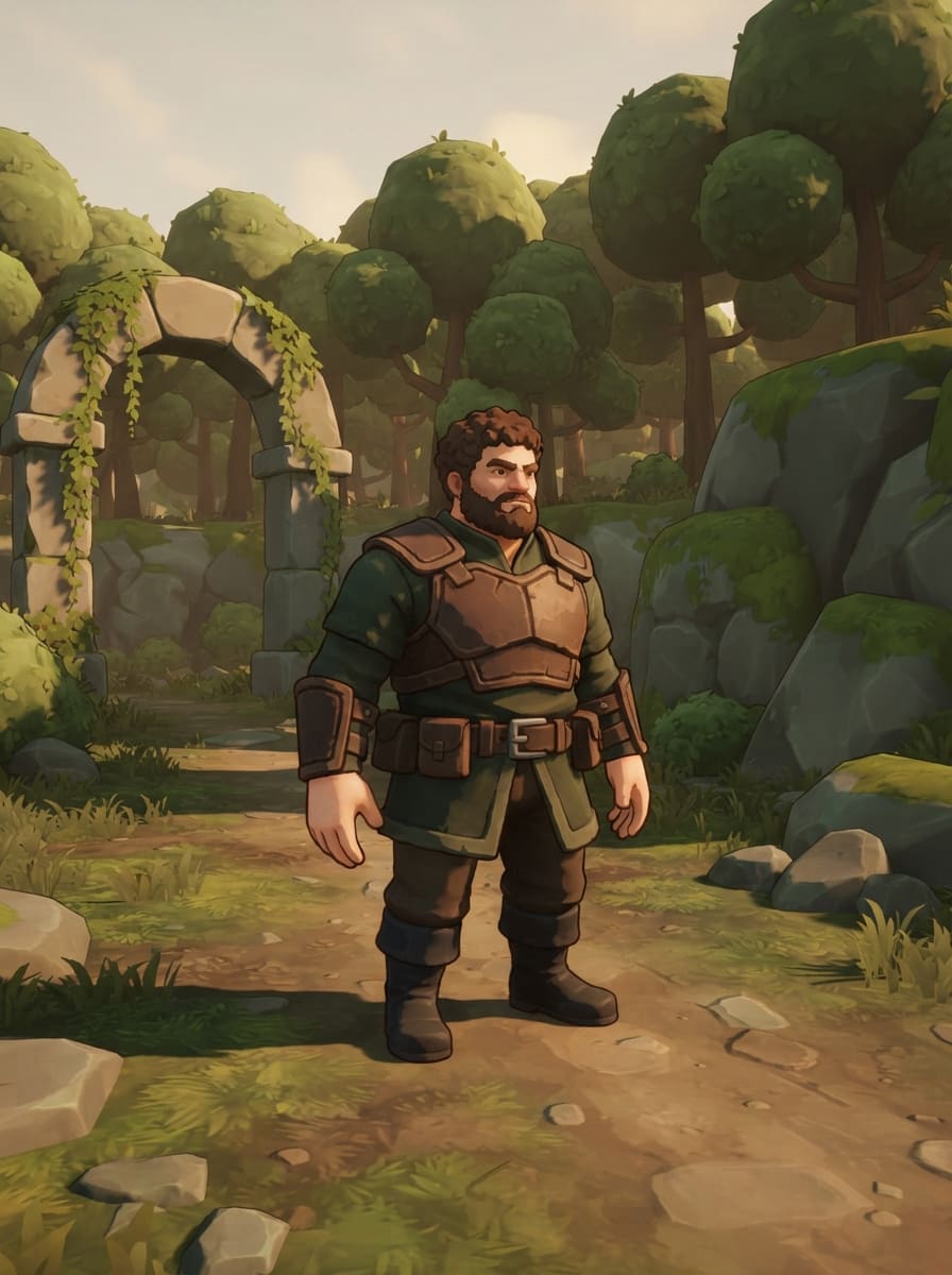 A strong hero