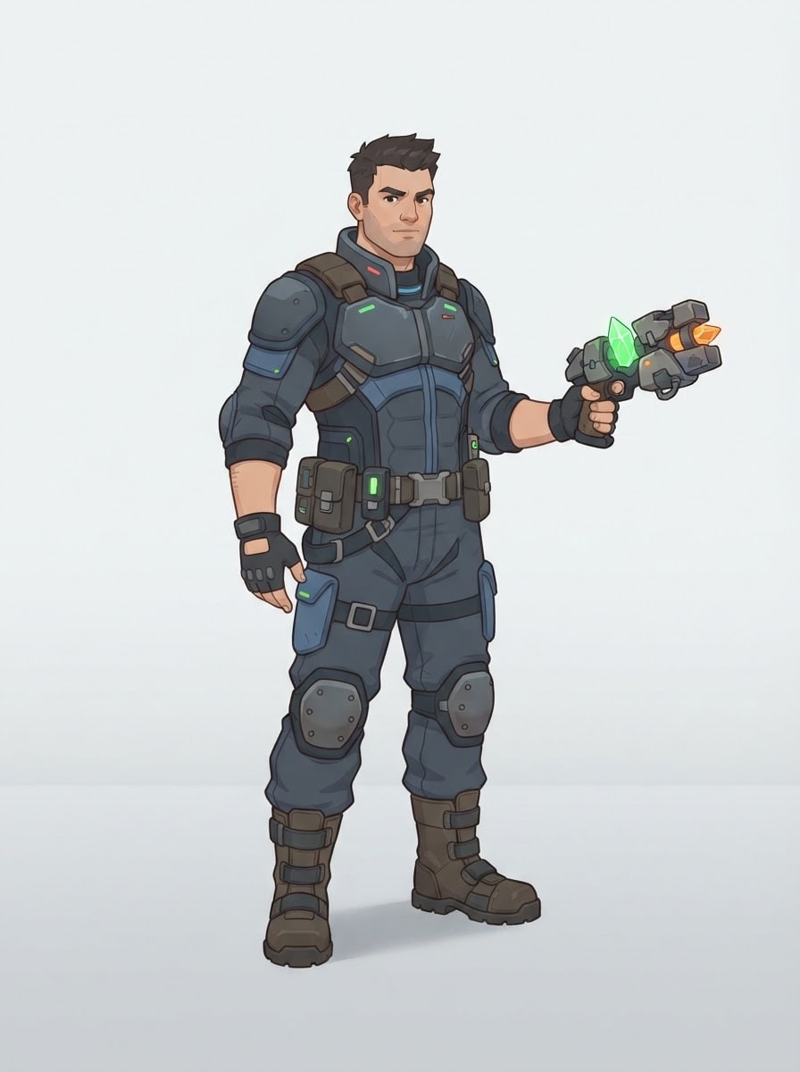 A strong hero
