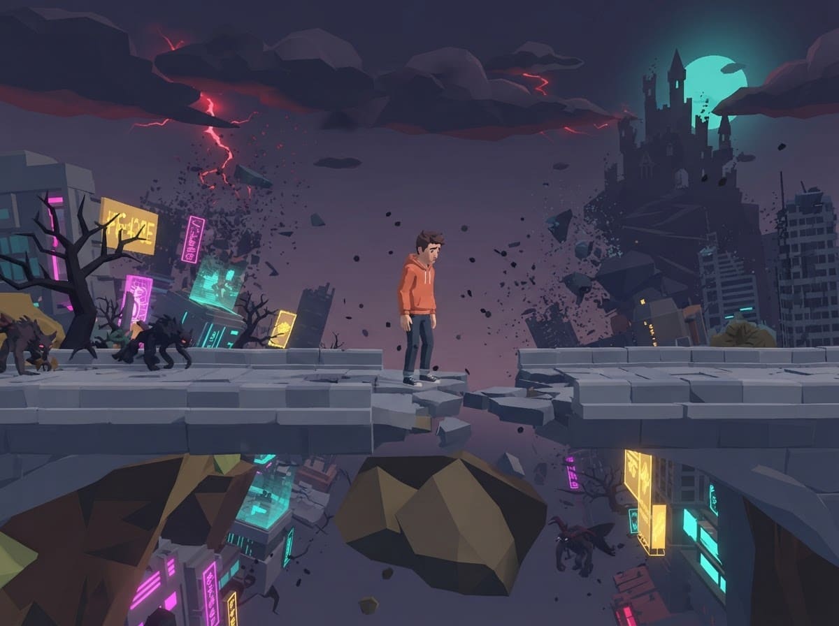 Chunky low-poly