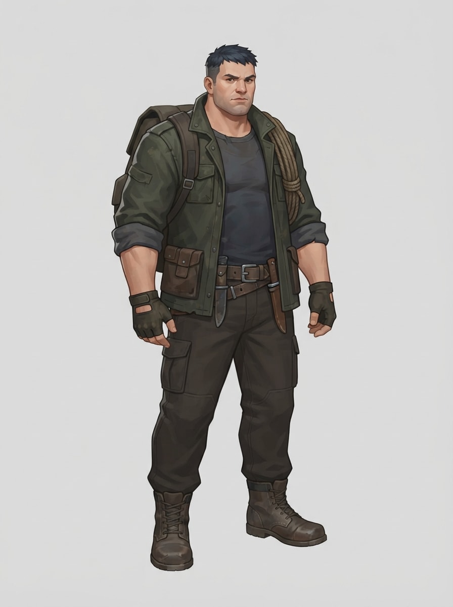 A strong hero