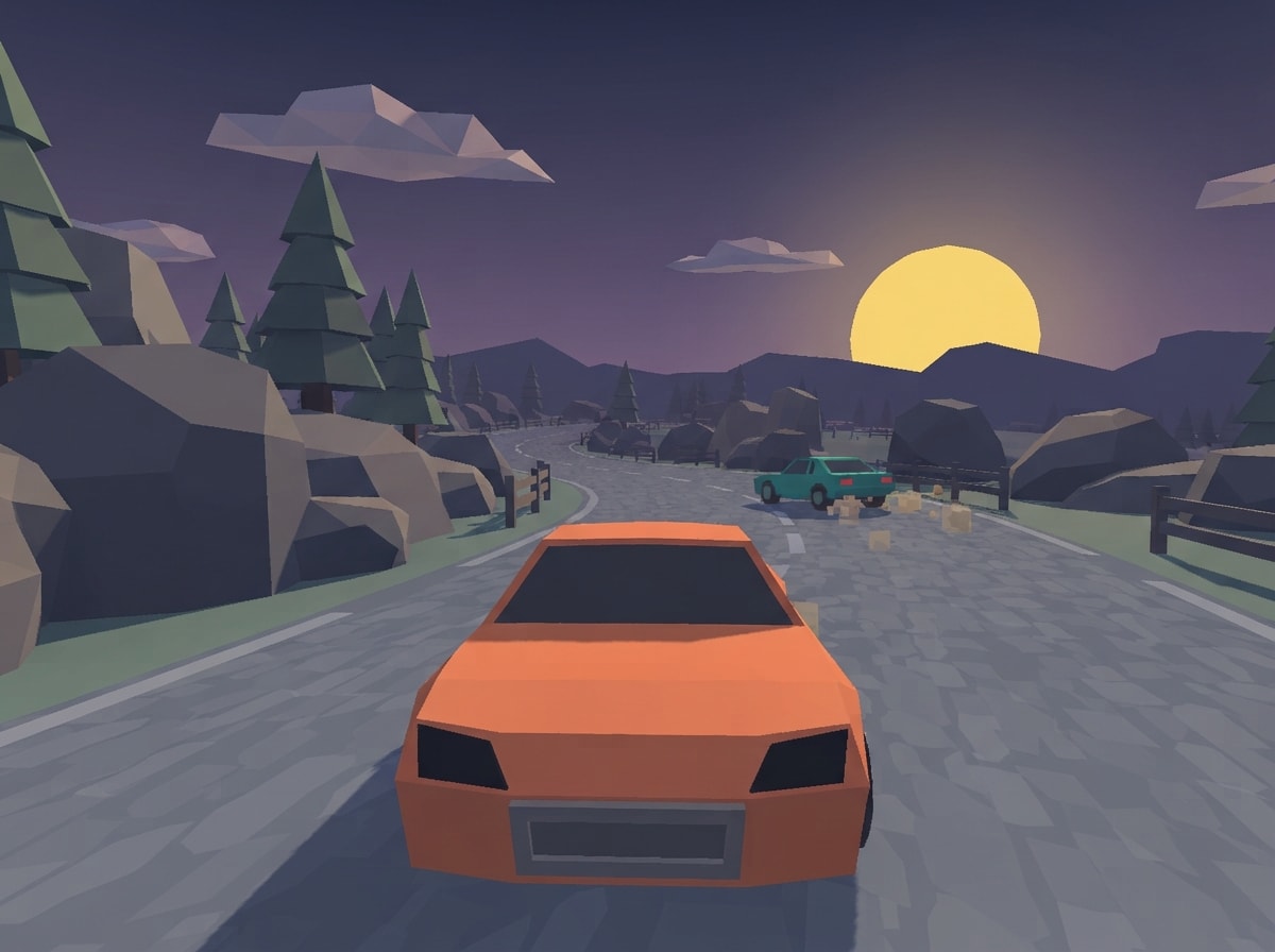 Chunky low-poly