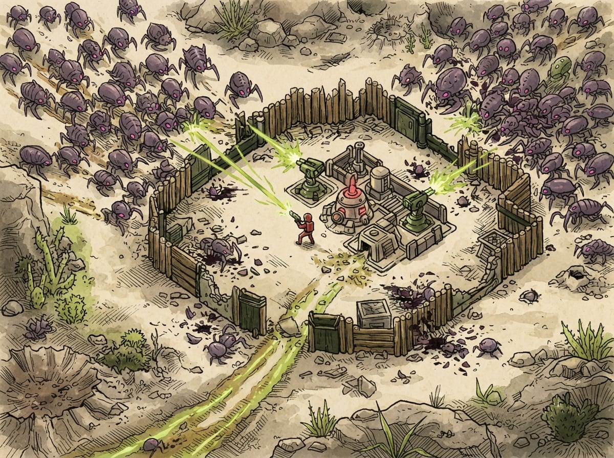 Hand-drawn