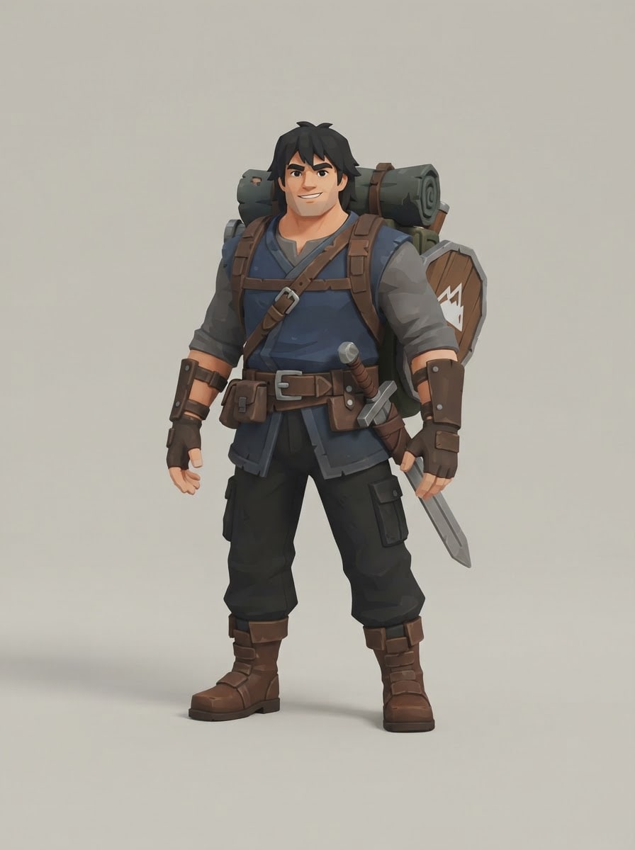 A strong hero