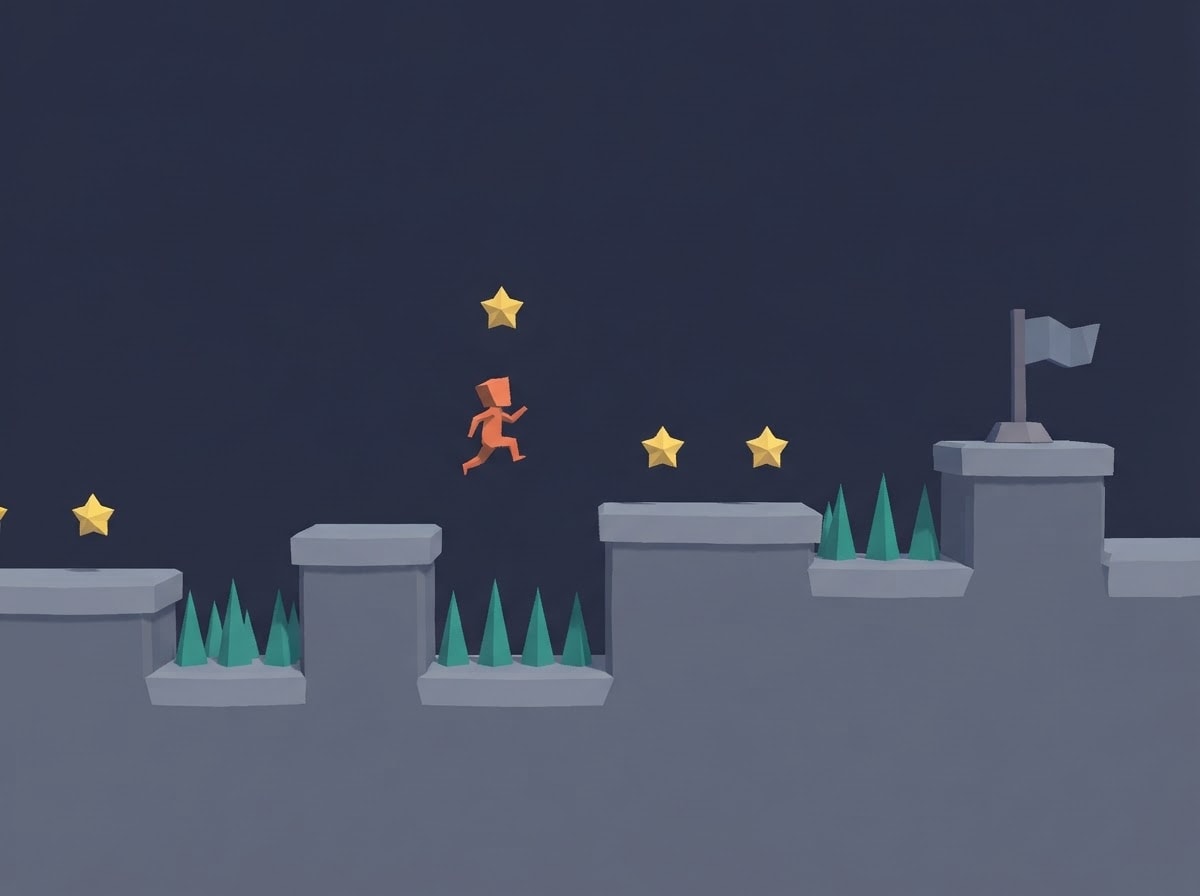 Chunky low-poly