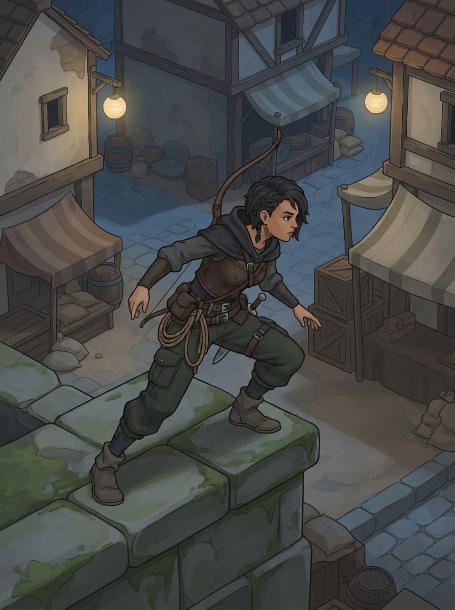 A sneaky hero