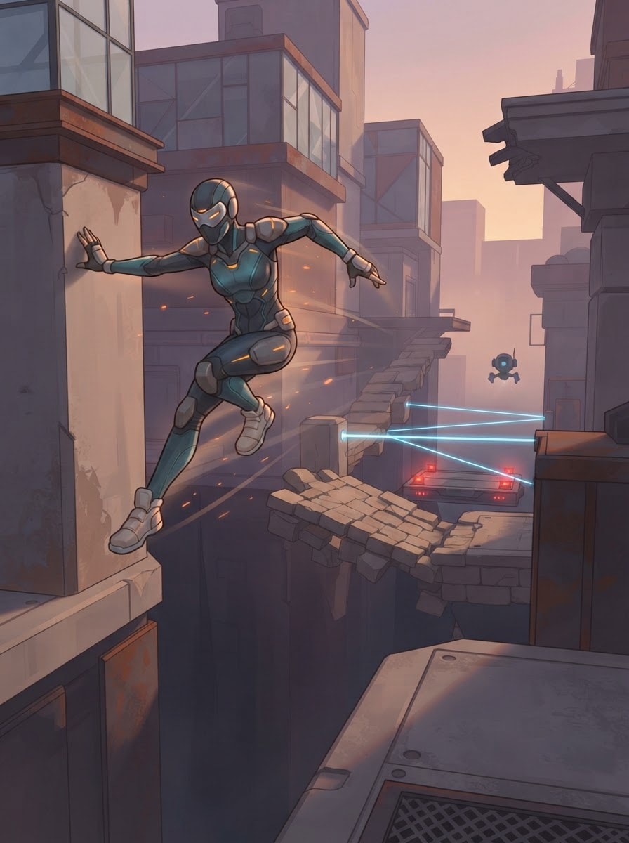 A sneaky hero