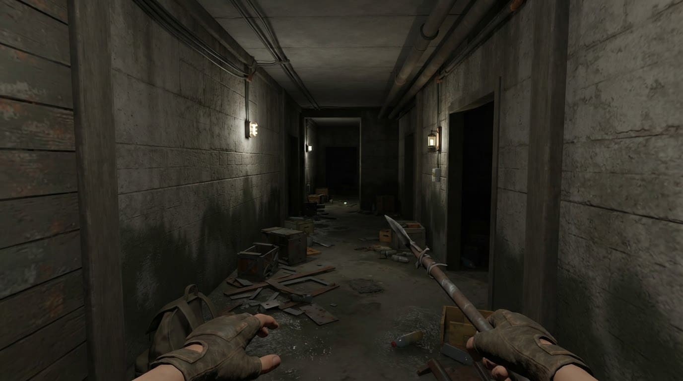 Tight dark halls