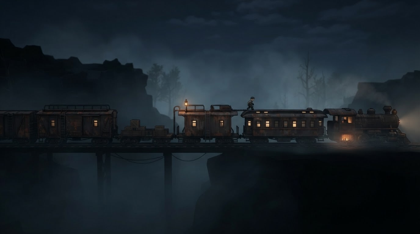 A decaying midnight train