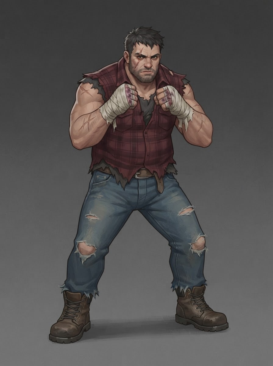 The bare-knuckle brawler