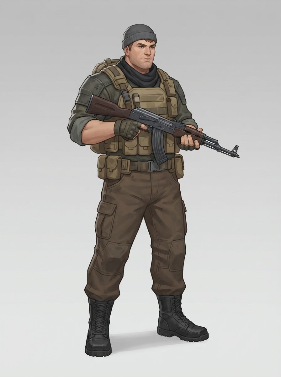 A strong hero
