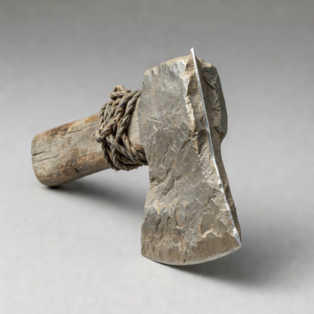 Stone Age Axe Sharp Edge
