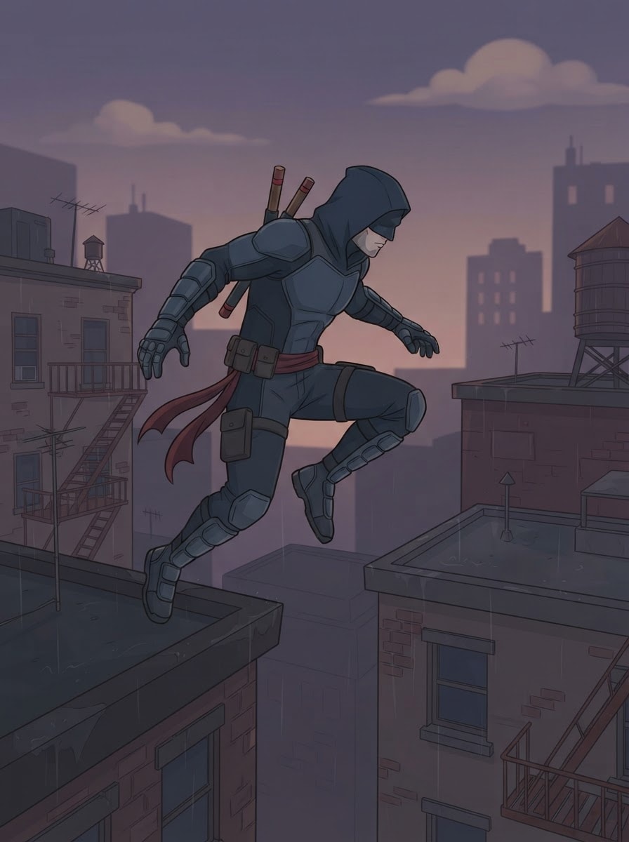 A sneaky hero