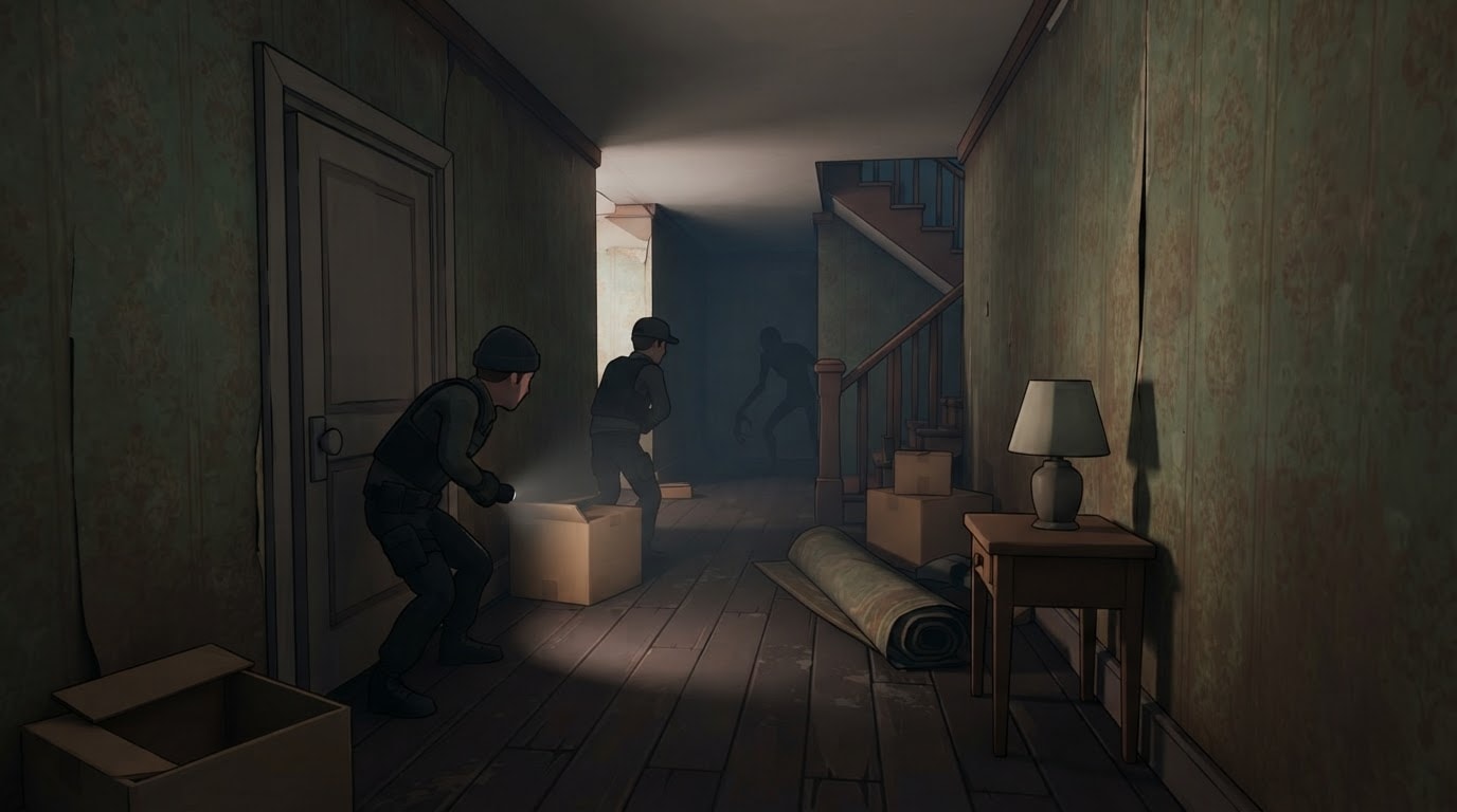Tight dark halls