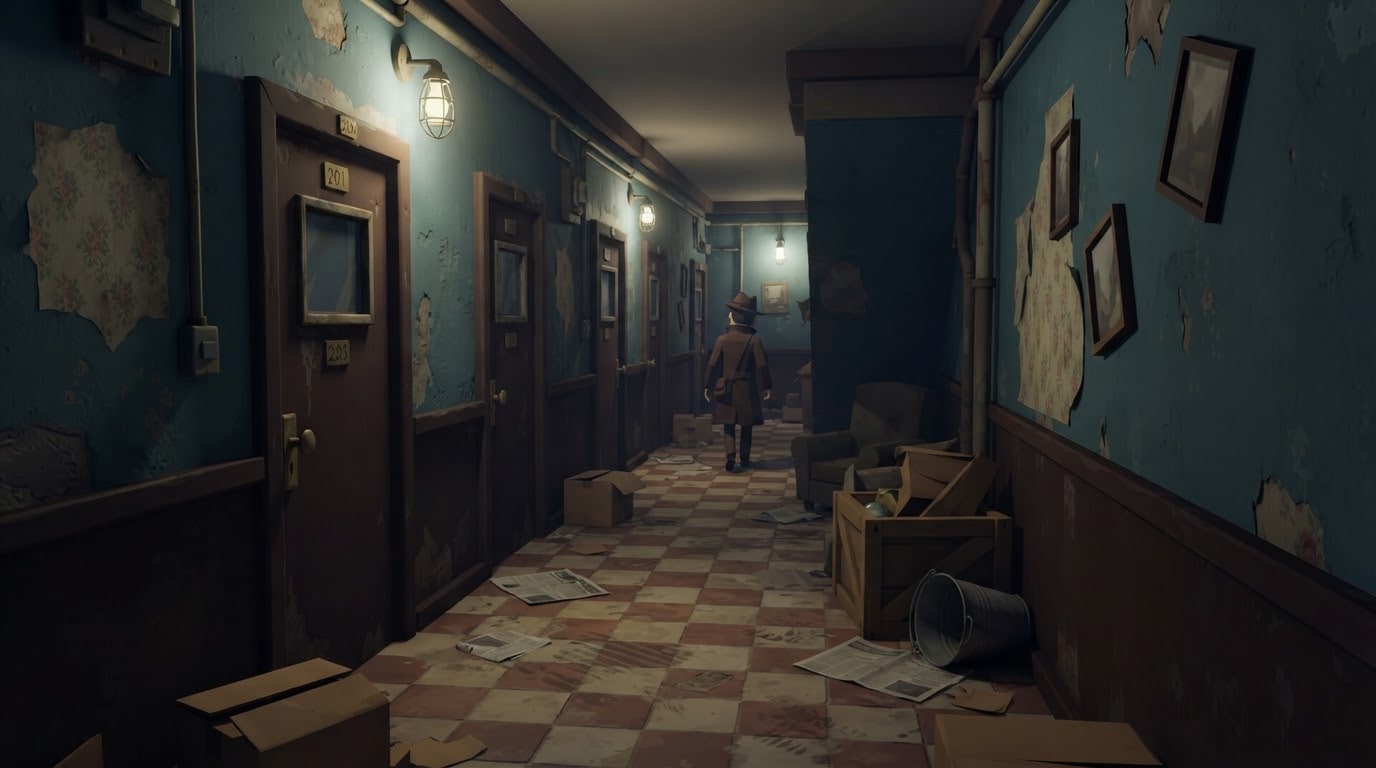 Tight dark halls