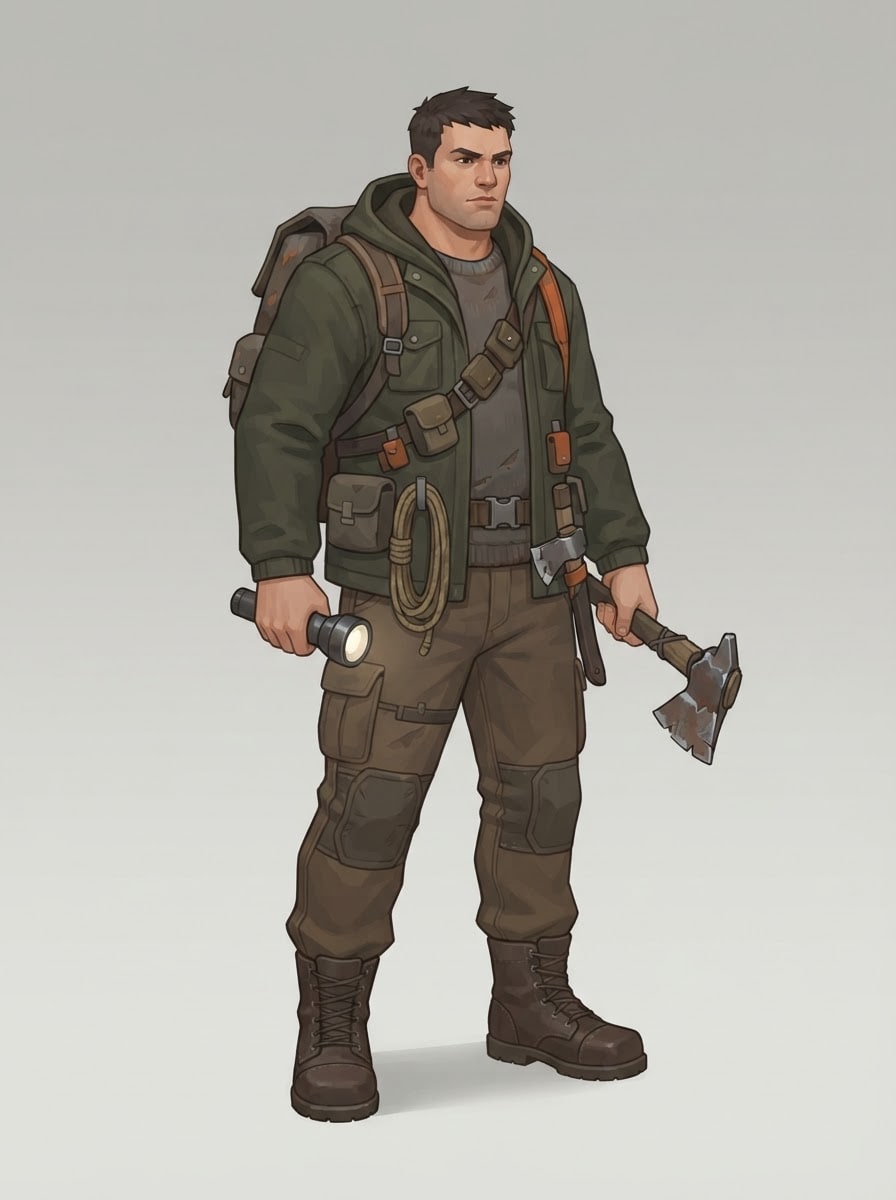 A strong hero