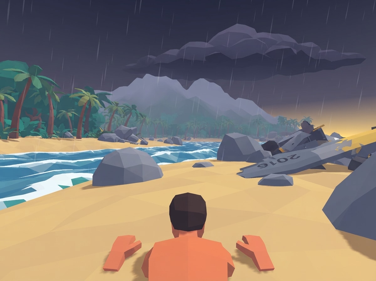 Chunky low-poly
