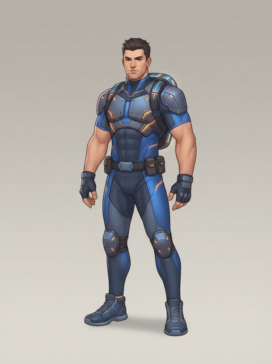 A strong hero